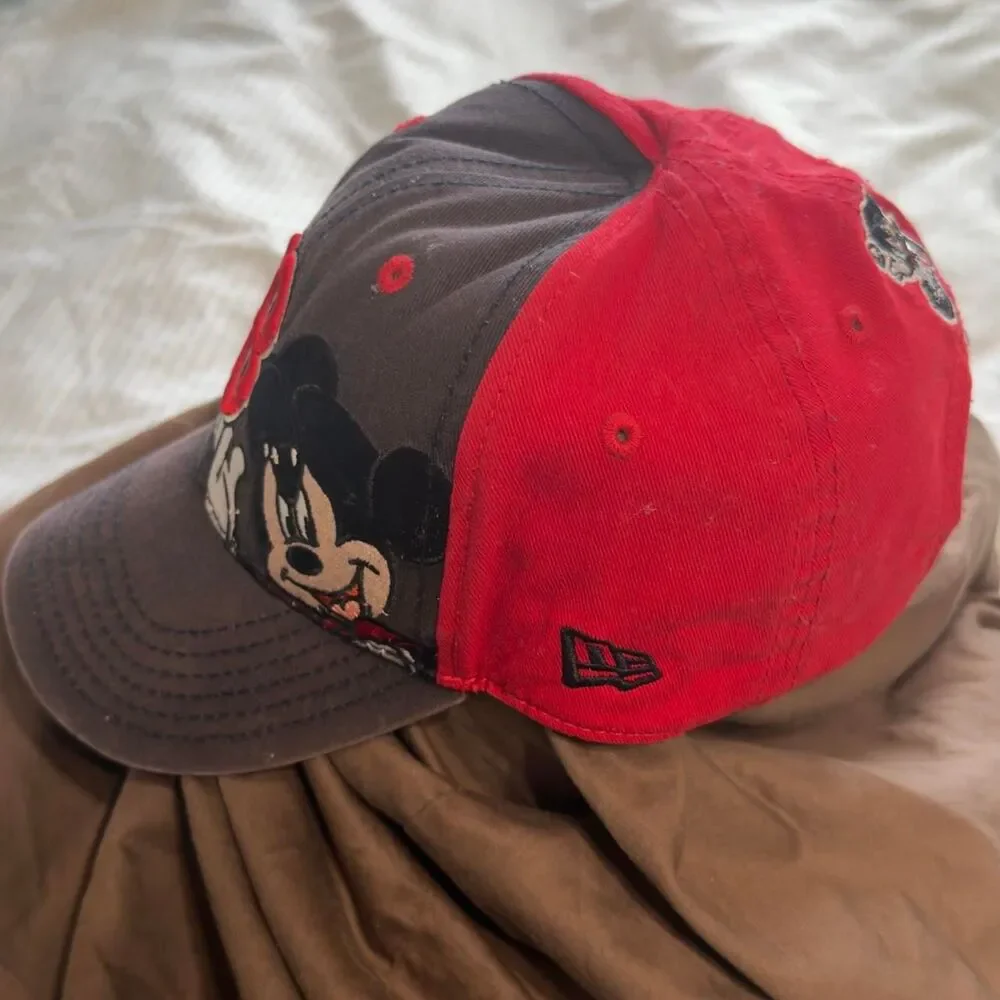 Disney Mickey Mouse New Era grey baseball cap #kids #disney
